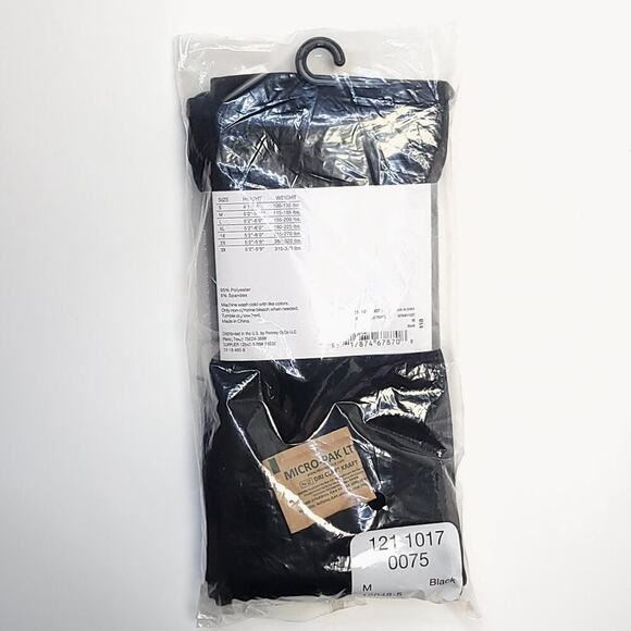 Mixit Fleece Lined Tights Size M Seamless Footless Womens Black New in Package - Picture 8 of 8